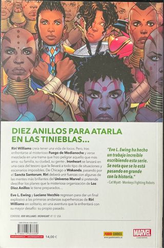 Colección 100% Riri Williams: Ironheart 1. Aque...