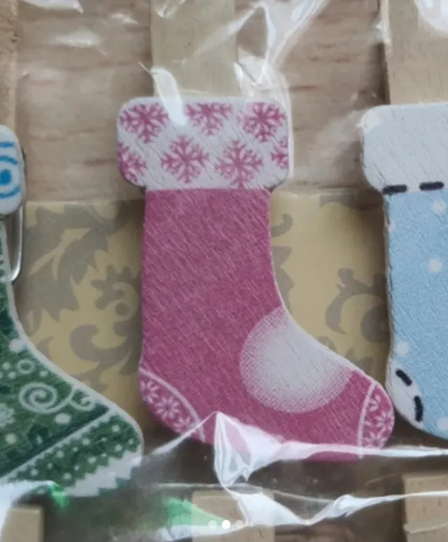 Mini mollette natalizie design pub