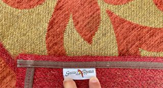 2 Tappeti Persiani in Lana Beige/Rosso