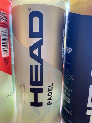 Pelotas de Pádel HEAD Padel Pro