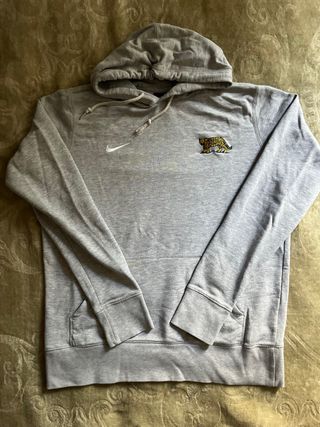 Sudadera Nike Jaguar Bordado Gris Talla L