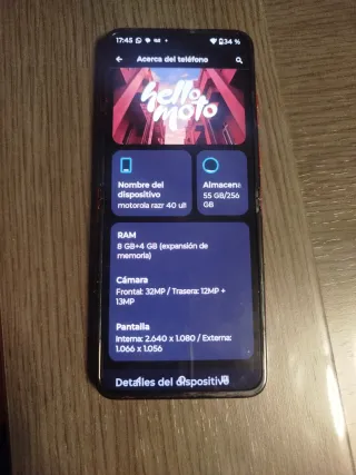 Motorola Razr 40 Ultra 256GB con custodie incluse