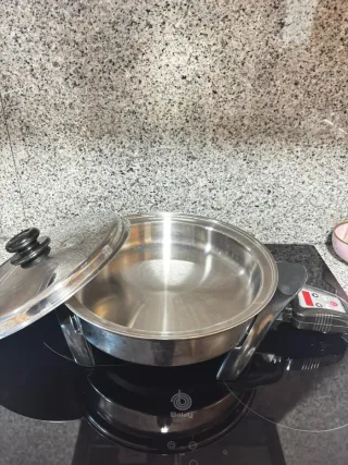 Olla Eléctrica Multifunción Acero Inox