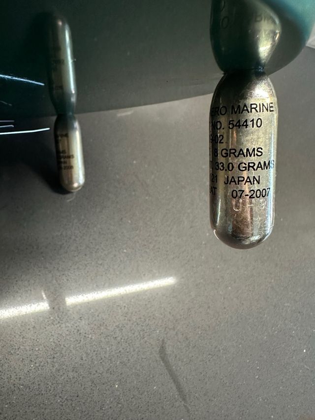 Orologio da parete artigianale verde