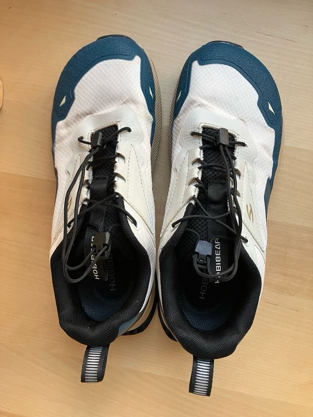 Zapatillas barefoot Hobibear Azul/Blanco. Unisex.