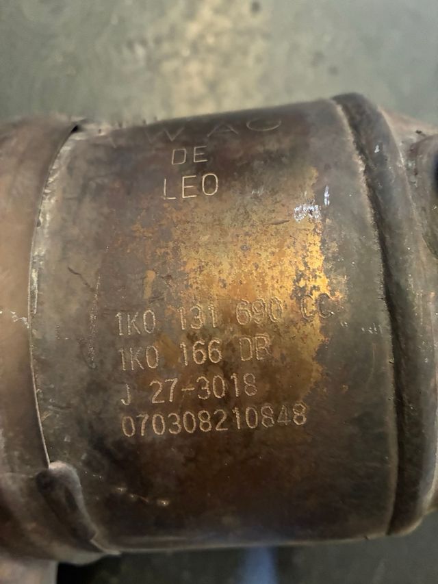 Downpipe con catalizador Cupra R Audi S3 R20