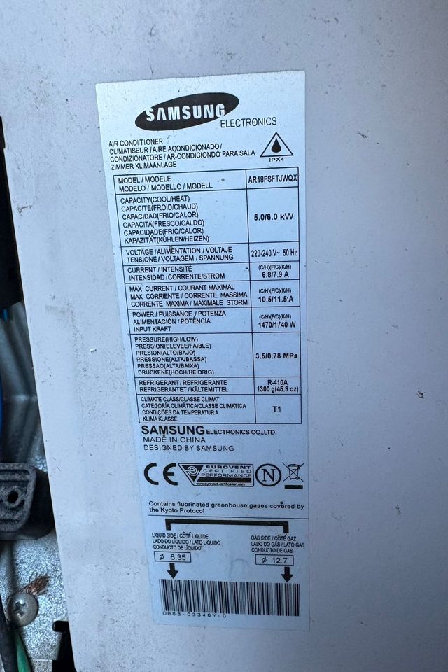 Unidad exterior Samsung Free Joint Multi AJ050FCJ2