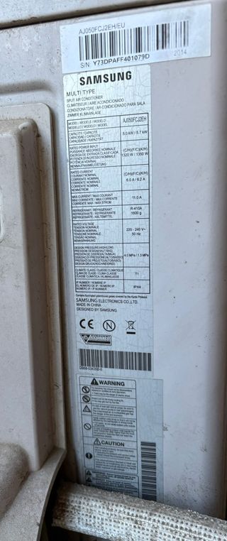 Unidad exterior Samsung Free Joint Multi AJ050FCJ2