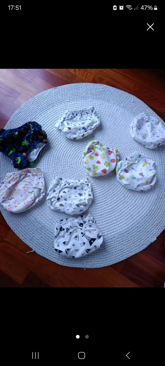 Pañales aprendizaje lavables varios estampados