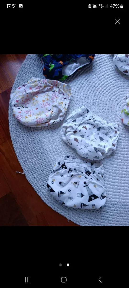 Pañales aprendizaje lavables varios estampados