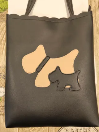 Bolso imitación piel perros
