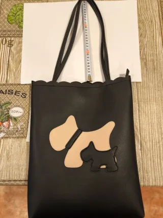 Bolso imitación piel perros