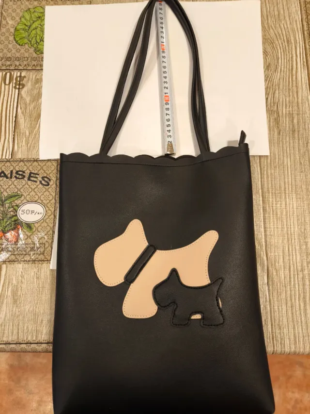 Bolso imitación piel perros