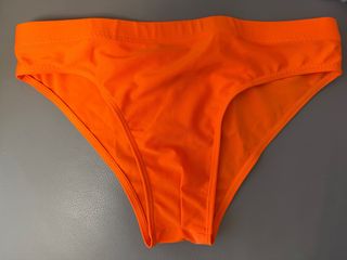 Bañador slip hombre Talla S Naranja