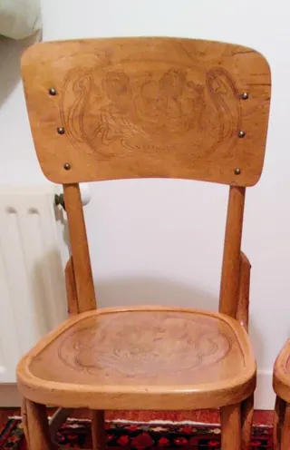 Sedie in legno naturale stile Thonet