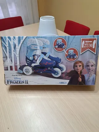 Patines Frozen II Niña Talla 27-30.