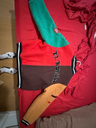 Chaqueta Grimey Loot Roja y Marrón