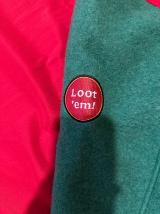 Chaqueta Grimey Loot Roja y Marrón