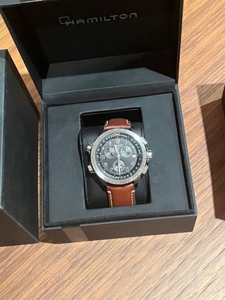 Reloj Hamilton X-Wind Cronógrafo Azul