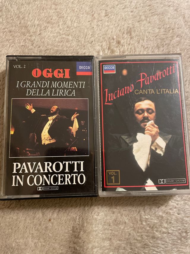 Musicasette Luciano Pavarotti - Vol. 1 & 2