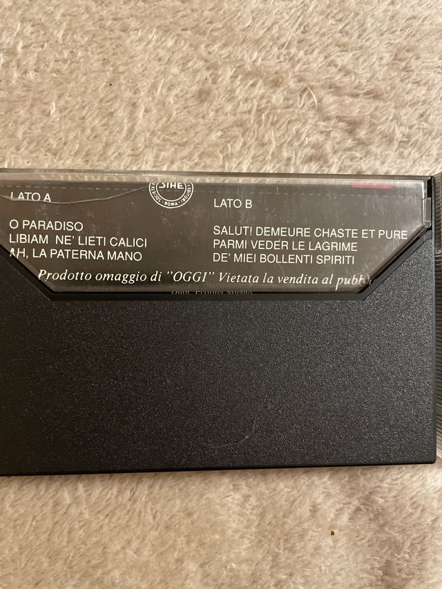 Musicasette Luciano Pavarotti - Vol. 1 & 2