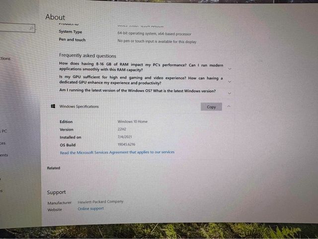 HP ENVY Curved 34-a051 All in One, PC