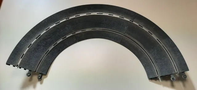 Scalextric Curvas Super-Racing + 5 Curvas