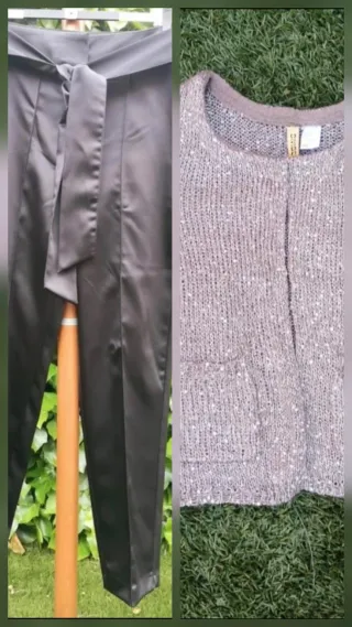 Conjunto pantalón y chaqueta fiesta