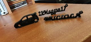 Portachiavi cuore personalizzato