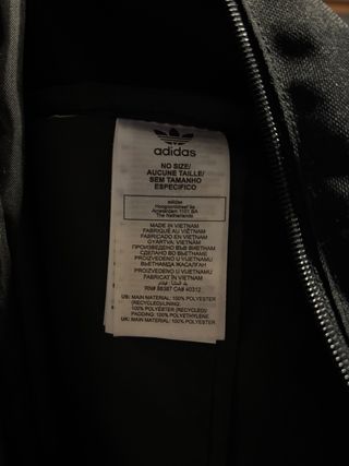 Mochila Adidas Negra Original