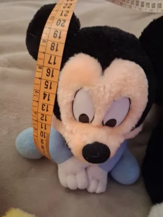 Lotto 5 peluche: Topolino, Silvestro, Titti, Husky