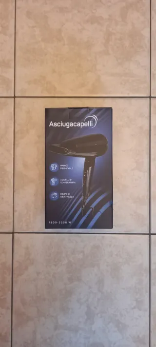 Asciugacapelli Phon Manico Pieghevole