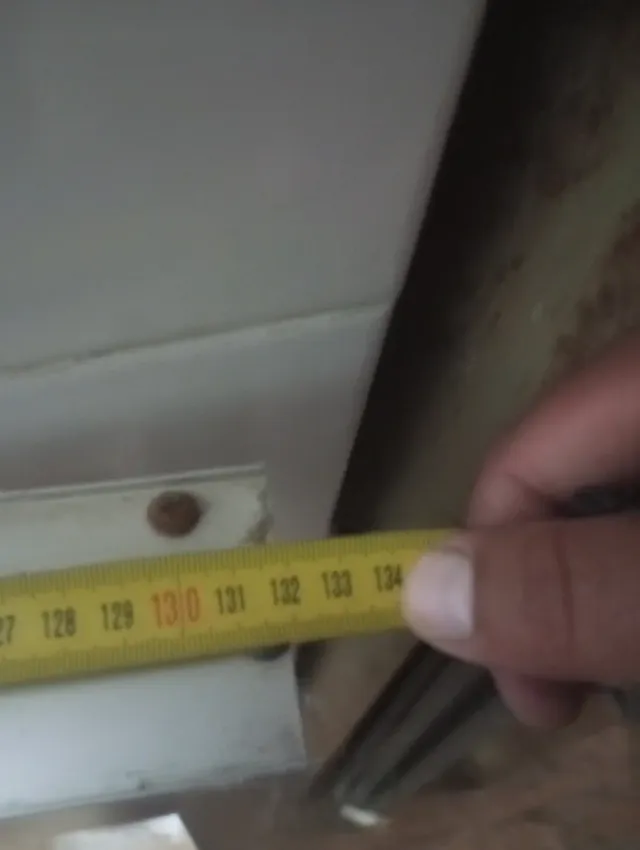 Ventana de aluminio 130 cm