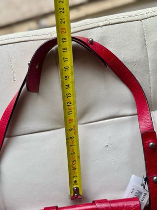 Borsa donna nuova rossa