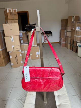 Borsa donna nuova rossa