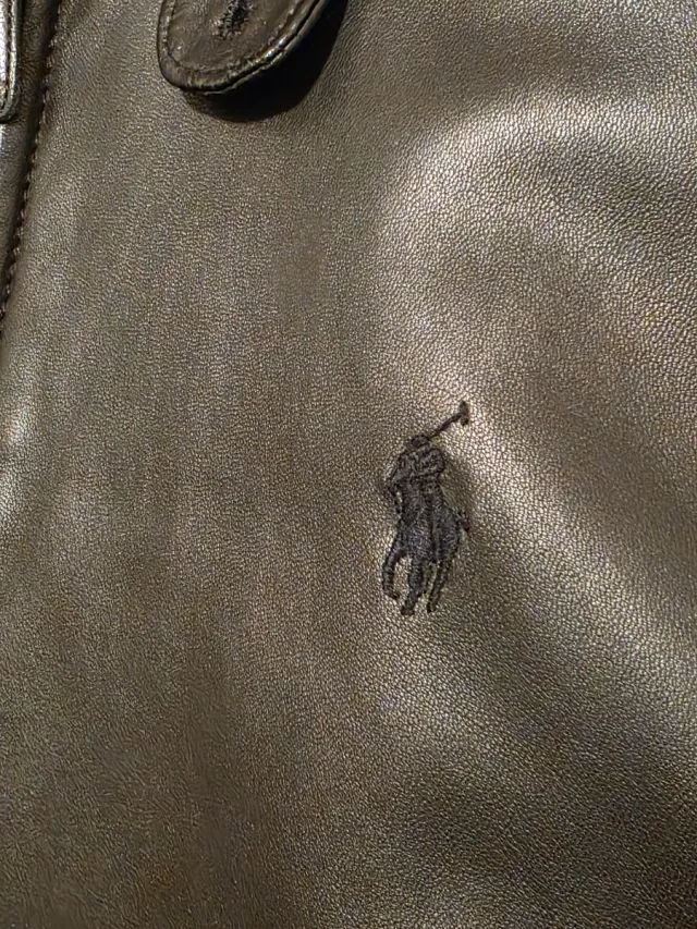 Chaqueta de piel Polo Ralph Lauren Talla M