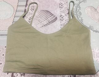 Top verde tirantes talla XS