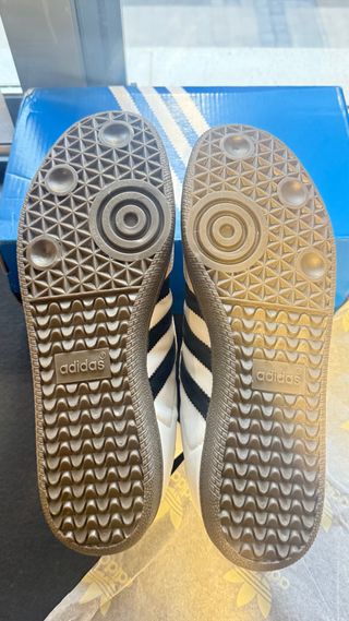 Adidas Samba OG Blancas y Negras Originales