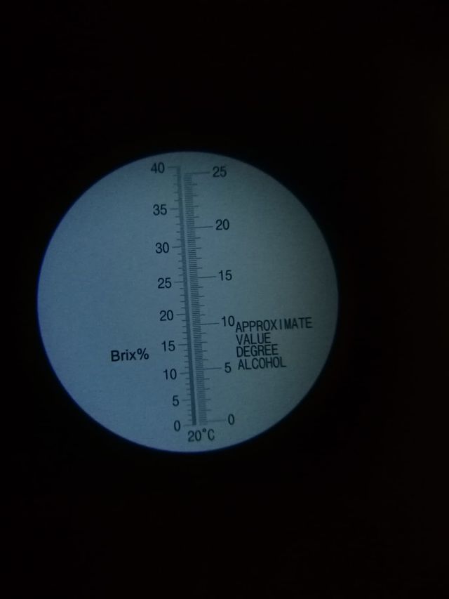 Refractómetro Brix y Alcohol ATC