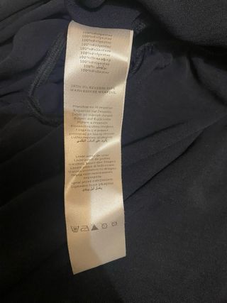 Abito camicia blu Apricot