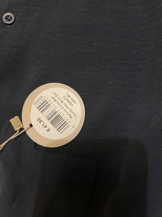 Abito camicia blu Apricot