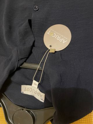 Abito camicia blu Apricot