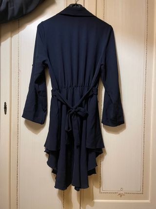 Abito camicia blu Apricot