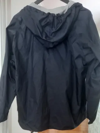 Impermeável Juvenil Zara Azul Marinho, unisexo