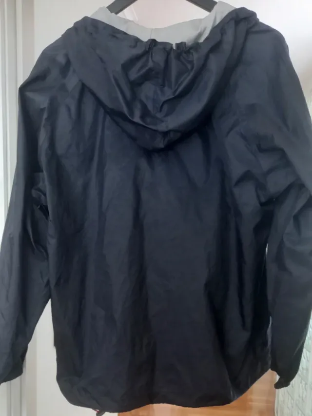 Impermeável Juvenil Zara Azul Marinho, unisexo