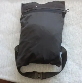 Impermeável Juvenil Zara Azul Marinho, unisexo