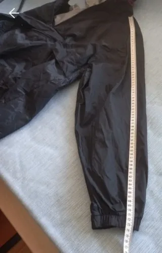 Impermeável Juvenil Zara Azul Marinho, unisexo