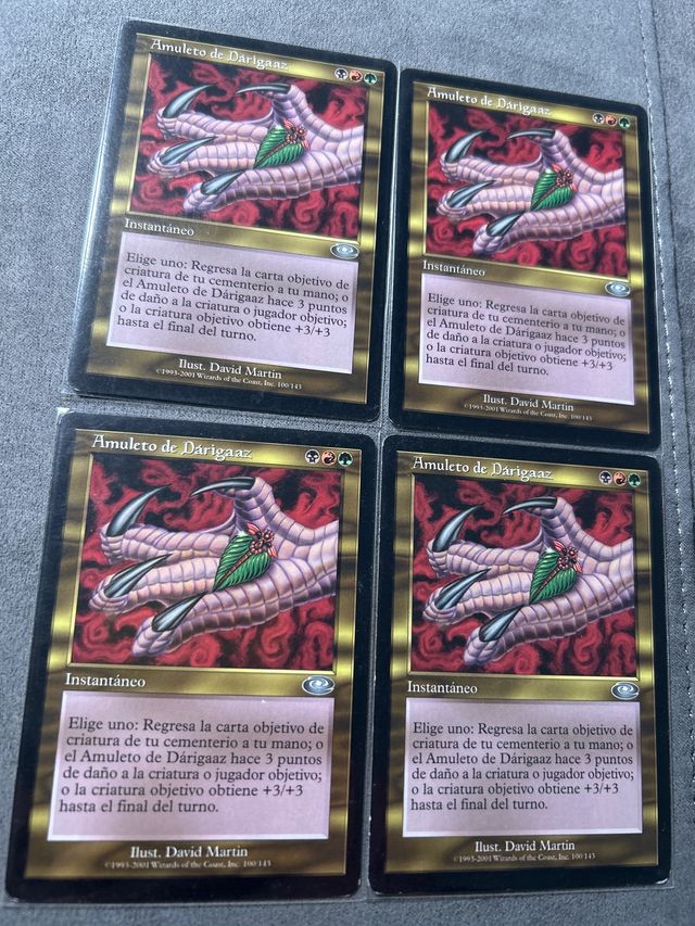 Amuleto de Darigaaz - Cartas Magic (4 unidades)