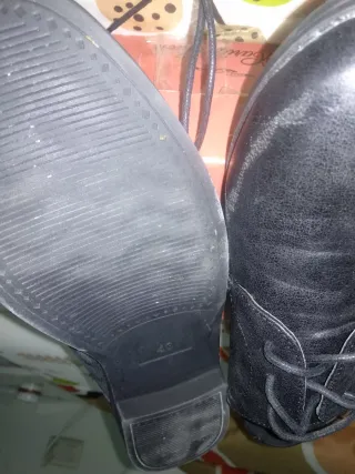 Zapatos de cordones negros