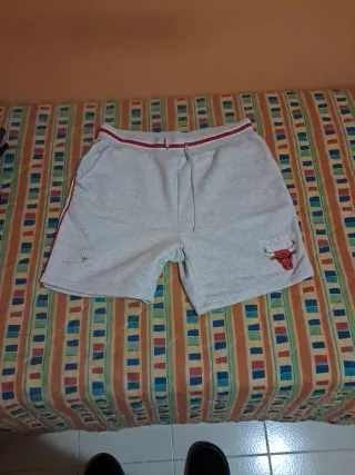 Pantaloncini Chicago Bulls grigi